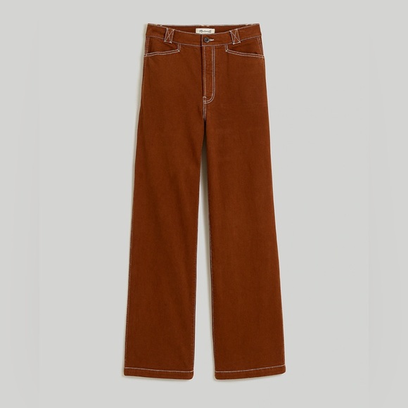 Madewell Emmett Wide-Leg Pant - Picture 2 of 6